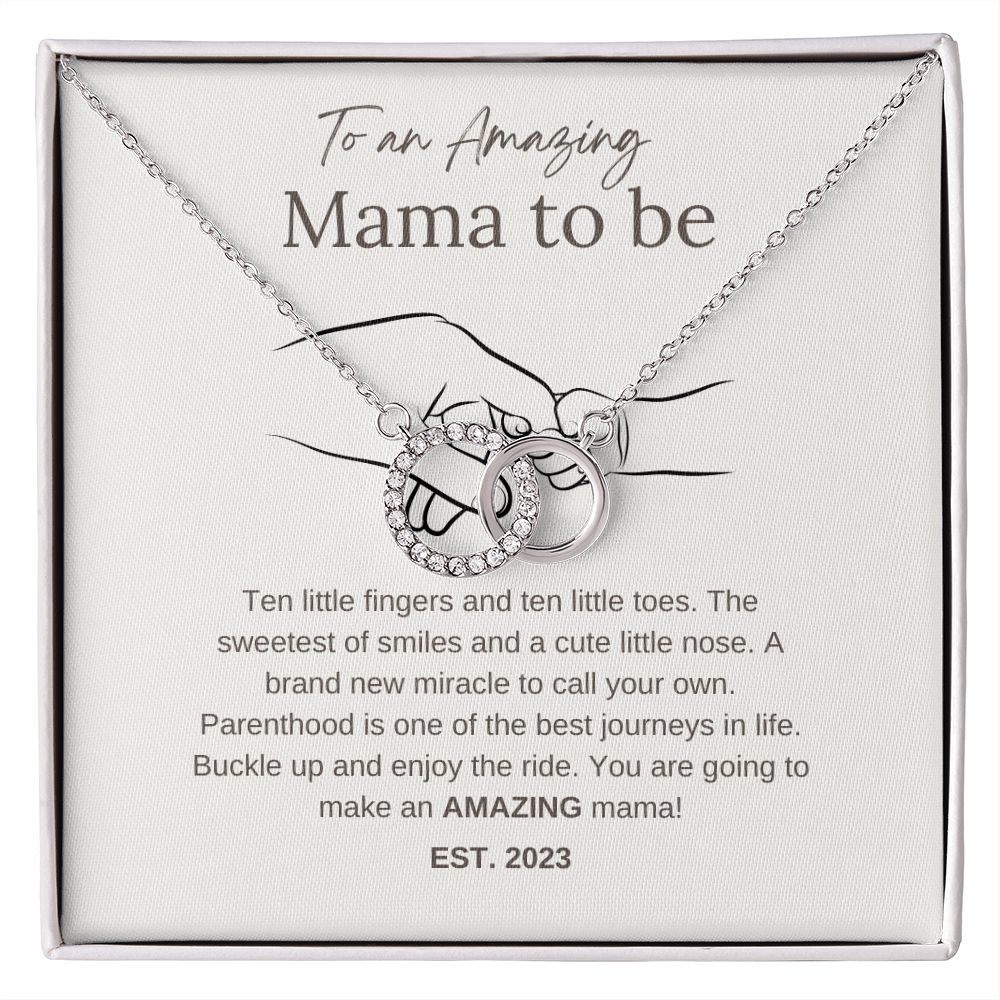 Mama to be - Hand In Hand - Perfect Pair Necklace