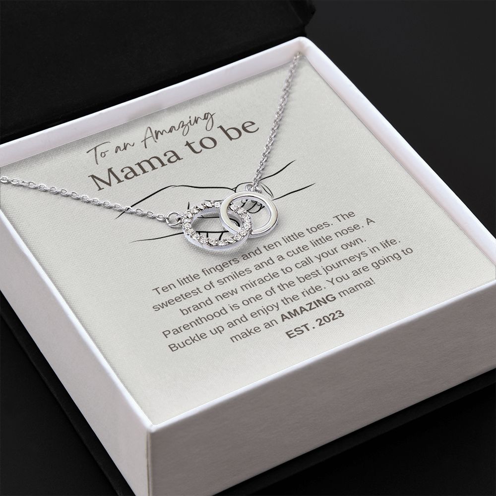 Mama to be - Hand In Hand - Perfect Pair Necklace