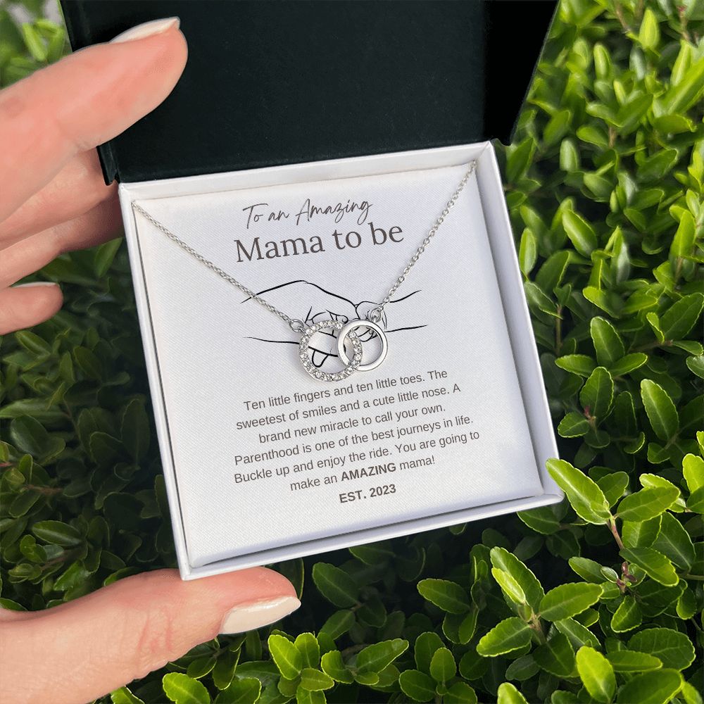 Mama to be - Hand In Hand - Perfect Pair Necklace