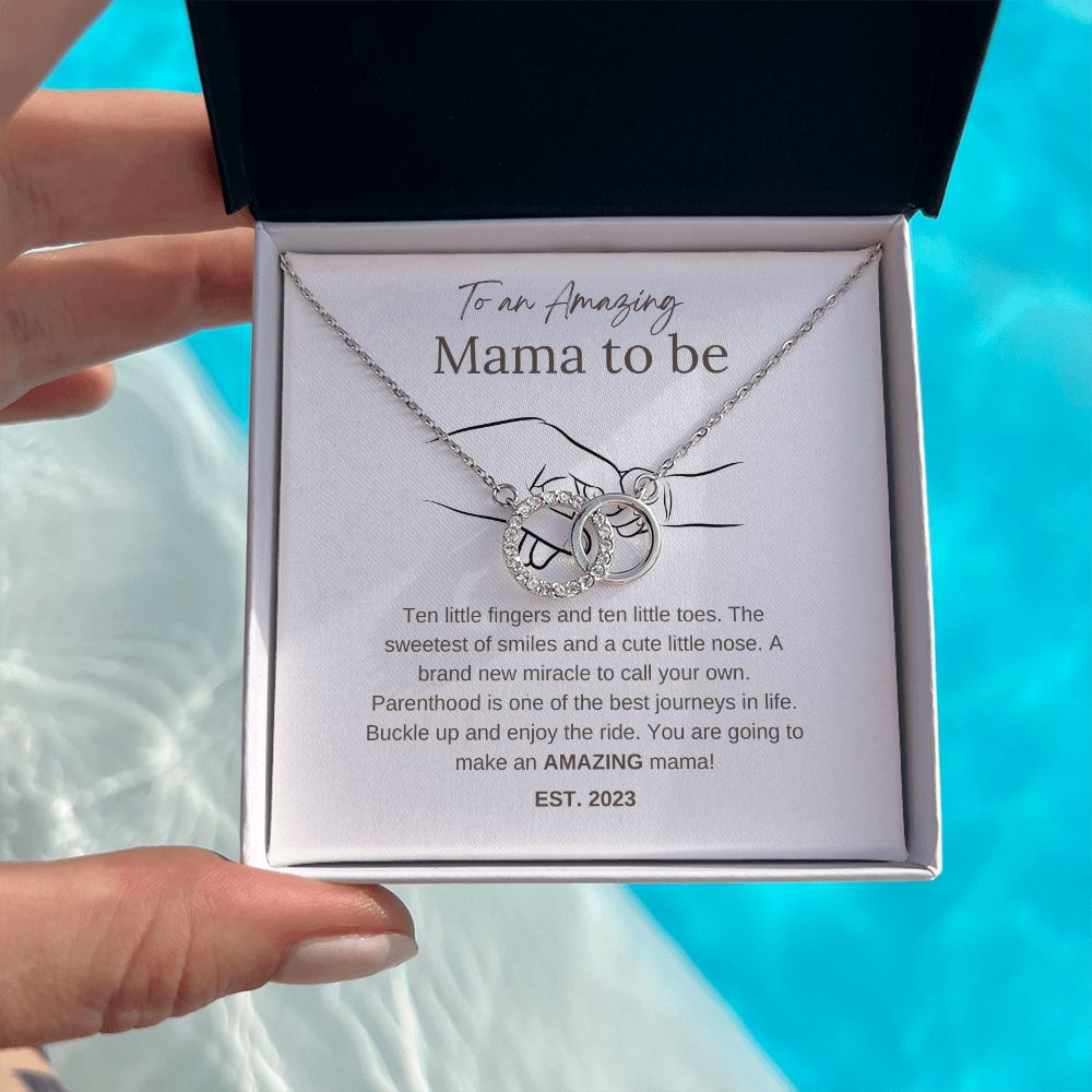 Mama to be - Hand In Hand - Perfect Pair Necklace