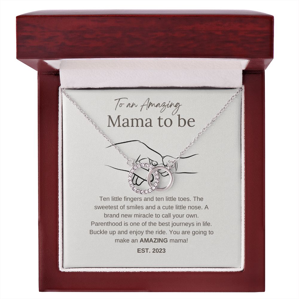 Mama to be - Hand In Hand - Perfect Pair Necklace